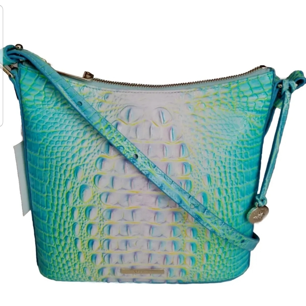 SOLD! π BRAHMIN KATIE COTTON CANDY π OMBRE CROSSBODY SHOULDER BAG ππ - Picture 5 of 16